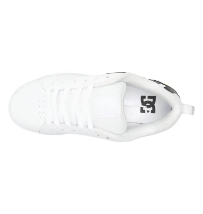 Women Sneakers DC Women039s Court Graffik Shoes WhiteBlackYellow Women Sneakers DC Women039s Court Graffik Shoes WhiteBlackYellow
