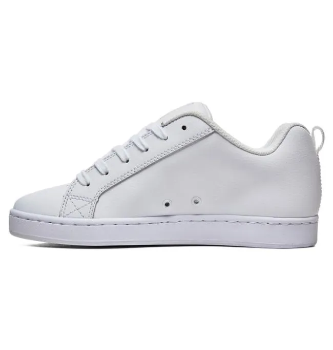Women Sneakers DC Women039s Court Graffik Shoes WhiteWhiteWhite Women Sneakers DC Women039s Court Graffik Shoes WhiteWhiteWhite