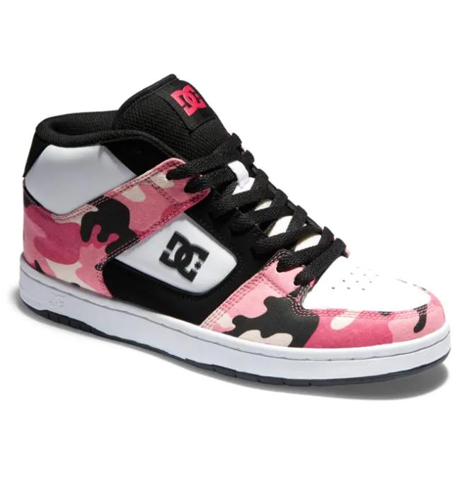 Women Sneakers DC Women039s Manteca 4 MID MidTop Shoes BlackCrazy Pink Camo Women Sneakers DC Women039s Manteca 4 MID MidTop Shoes BlackCrazy Pink Camo