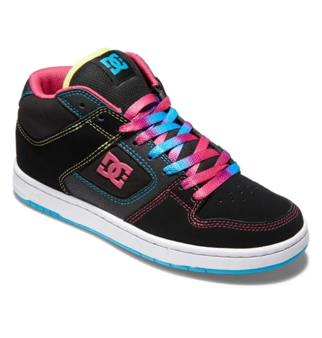 Women Sneakers DC Women039s Manteca 4 MID MidTop Shoes BlackMulti Women Sneakers DC Women039s Manteca 4 MID MidTop Shoes BlackMulti