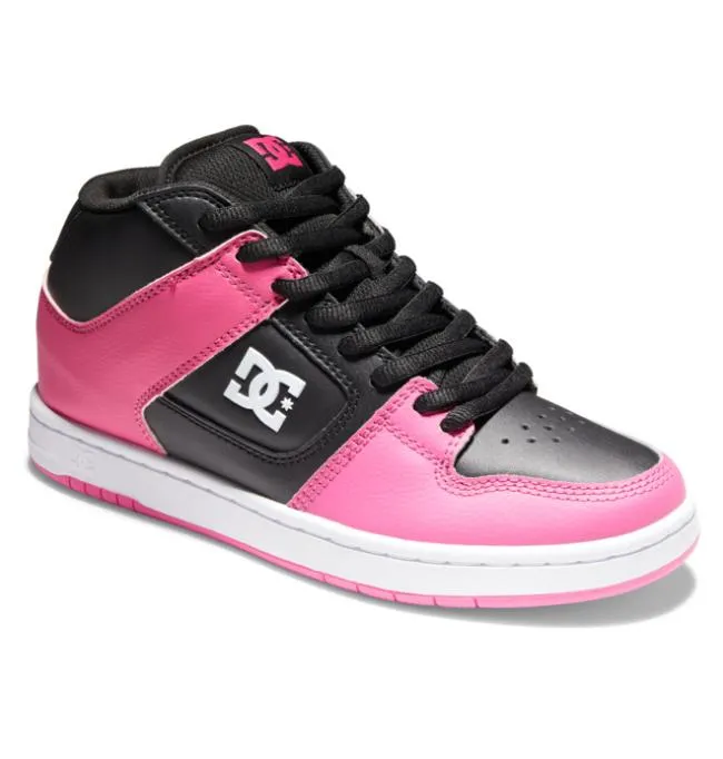 Women Sneakers DC Women039s Manteca 4 MID MidTop Shoes BlackPink Women Sneakers DC Women039s Manteca 4 MID MidTop Shoes BlackPink