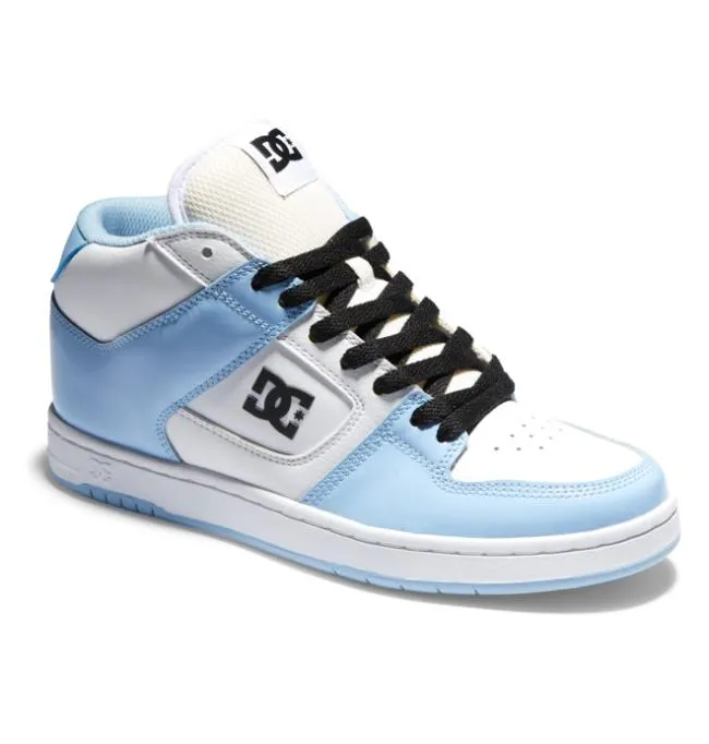 Women Sneakers DC Women039s Manteca 4 MID MidTop Shoes BlueWhiteBlack Women Sneakers DC Women039s Manteca 4 MID MidTop Shoes BlueWhiteBlack