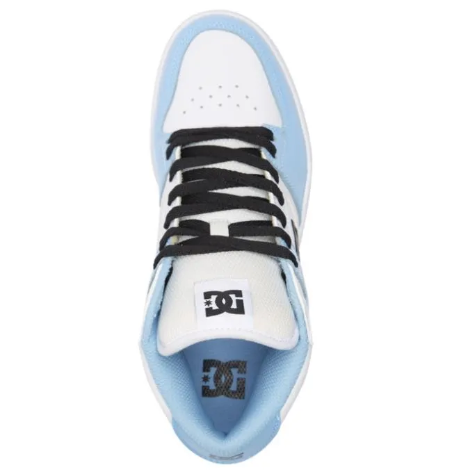 Women Sneakers DC Women039s Manteca 4 MID MidTop Shoes BlueWhiteBlack Women Sneakers DC Women039s Manteca 4 MID MidTop Shoes BlueWhiteBlack