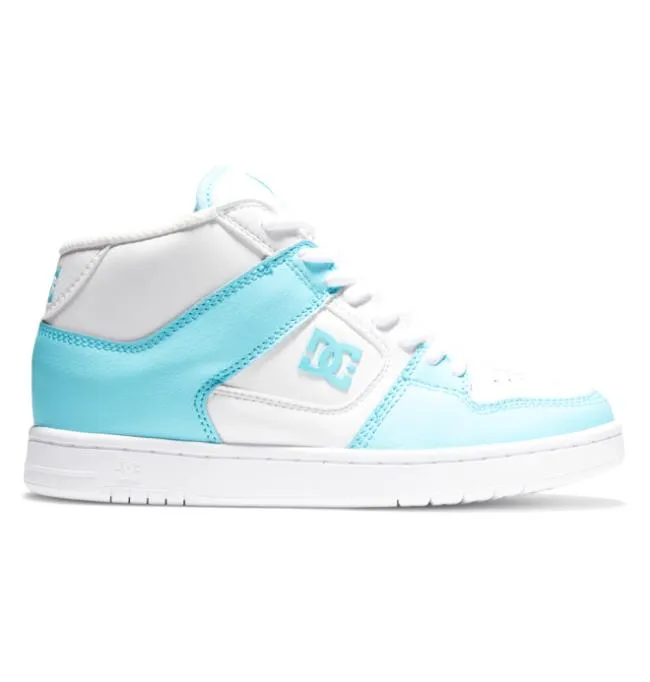 Women Sneakers DC Women039s Manteca 4 MID MidTop Shoes WhiteBlue
