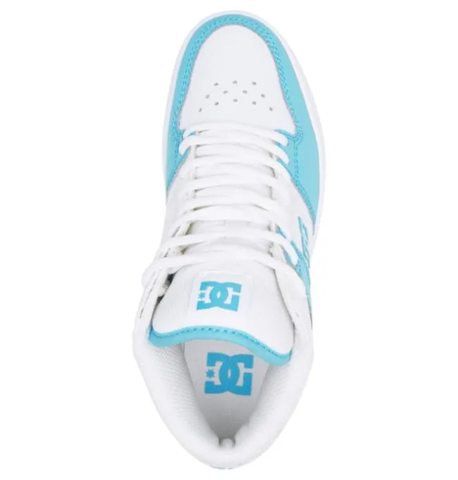 Women Sneakers DC Women039s Manteca 4 MID MidTop Shoes WhiteBlue Women Sneakers DC Women039s Manteca 4 MID MidTop Shoes WhiteBlue