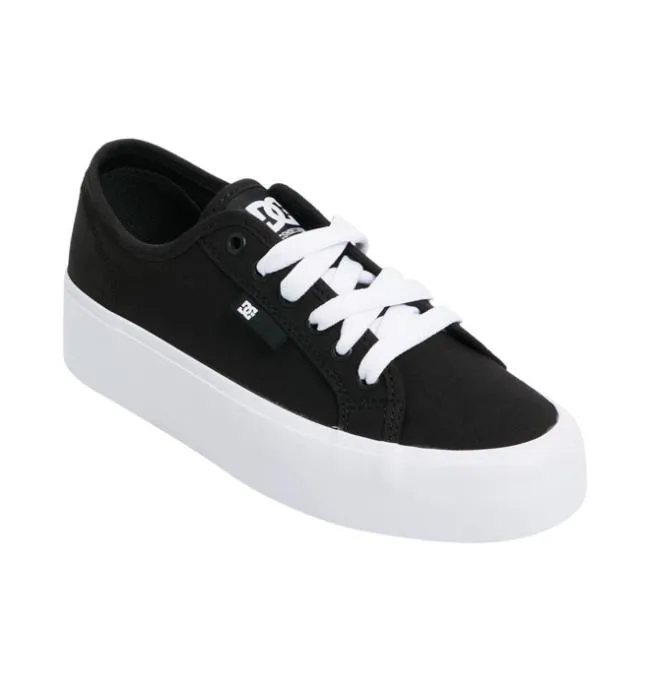 Women Sneakers DC Women039s Manual Platform Shoes BlackWhite Women Sneakers DC Women039s Manual Platform Shoes BlackWhite