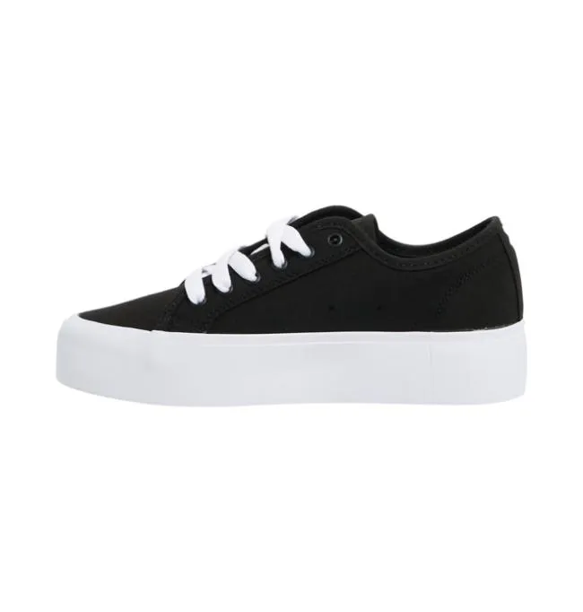 Women Sneakers DC Women039s Manual Platform Shoes BlackWhite Women Sneakers DC Women039s Manual Platform Shoes BlackWhite