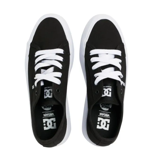 Women Sneakers DC Women039s Manual Platform Shoes BlackWhite Women Sneakers DC Women039s Manual Platform Shoes BlackWhite