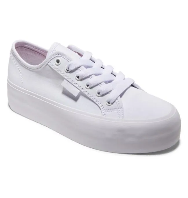 Women Sneakers DC Women039s Manual Platform Shoes WhiteWhite Women Sneakers DC Women039s Manual Platform Shoes WhiteWhite