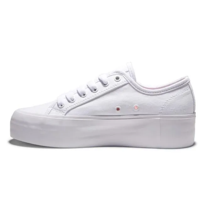 Women Sneakers DC Women039s Manual Platform Shoes WhiteWhite Women Sneakers DC Women039s Manual Platform Shoes WhiteWhite