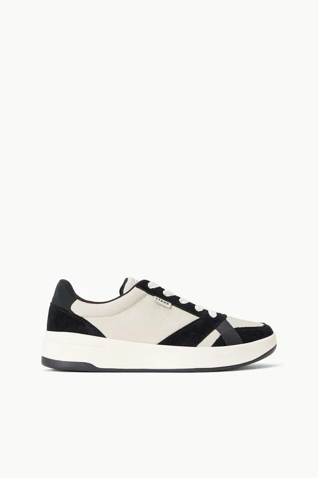 Women Sneakers STAUD KEDS X STAUD THE COURT SNEAKER BLACK CREAM