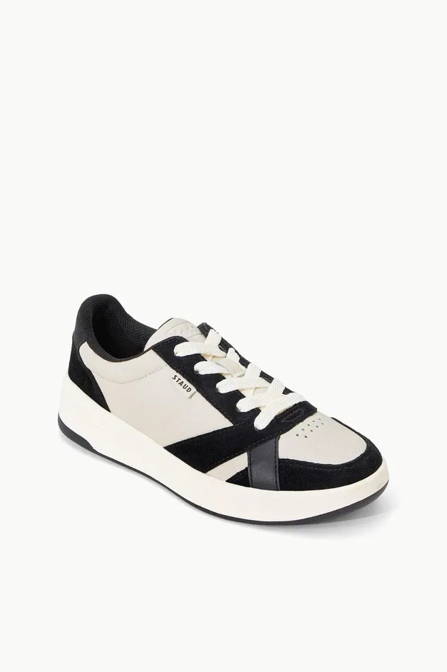 Women Sneakers STAUD KEDS X STAUD THE COURT SNEAKER BLACK CREAM Women Sneakers STAUD KEDS X STAUD THE COURT SNEAKER BLACK CREAM
