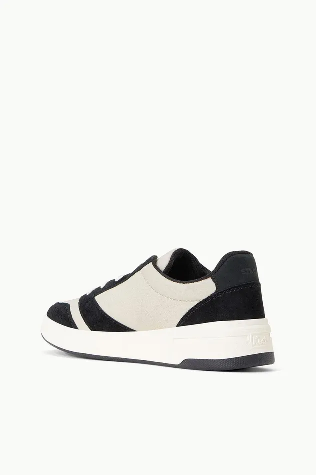 Women Sneakers STAUD KEDS X STAUD THE COURT SNEAKER BLACK CREAM Women Sneakers STAUD KEDS X STAUD THE COURT SNEAKER BLACK CREAM