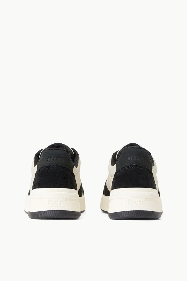 Women Sneakers STAUD KEDS X STAUD THE COURT SNEAKER BLACK CREAM Women Sneakers STAUD KEDS X STAUD THE COURT SNEAKER BLACK CREAM