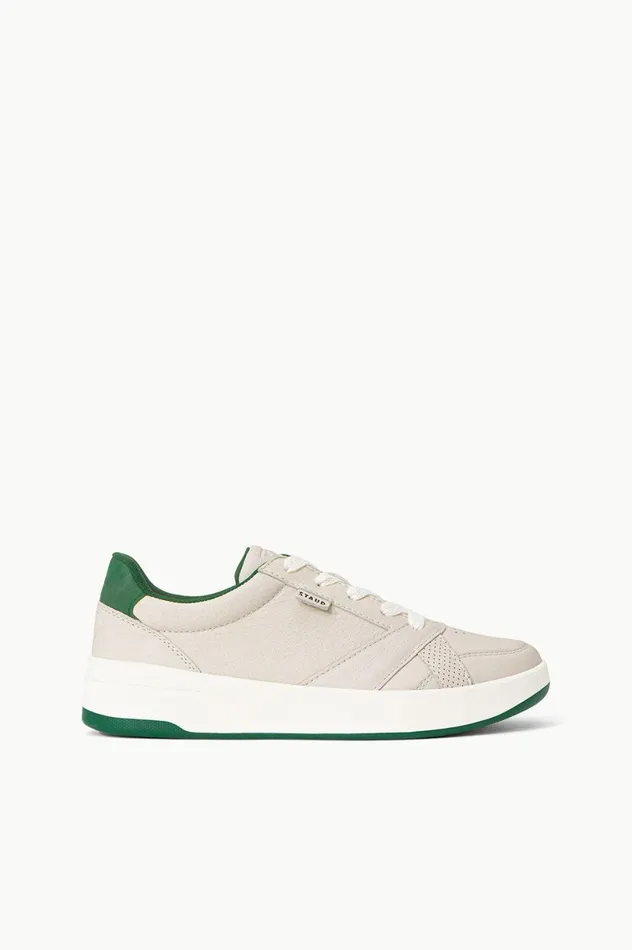 Women Sneakers STAUD KEDS X STAUD THE COURT SNEAKER CREAM GREEN