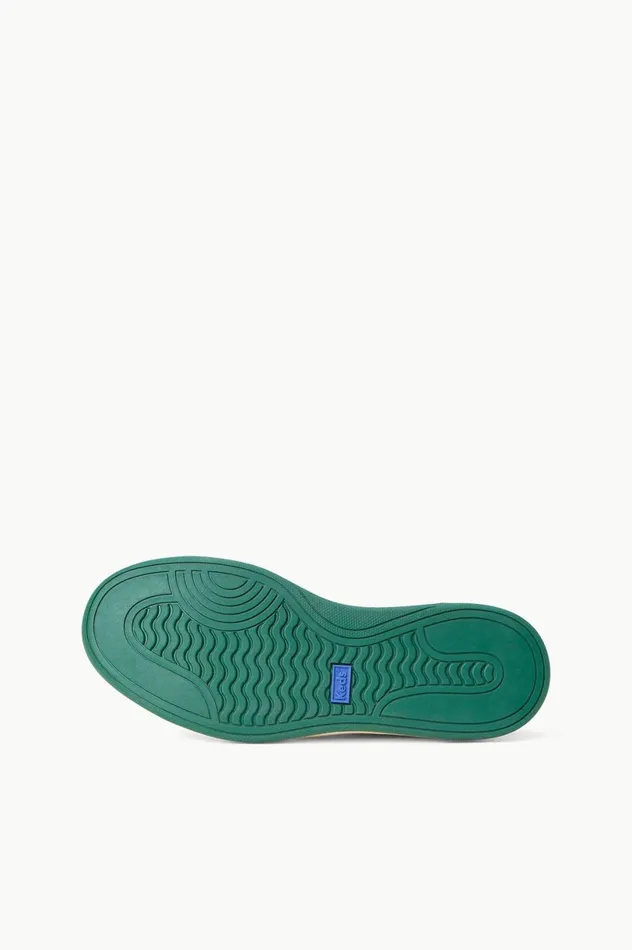 Women Sneakers STAUD KEDS X STAUD THE COURT SNEAKER CREAM GREEN Women Sneakers STAUD KEDS X STAUD THE COURT SNEAKER CREAM GREEN