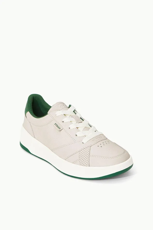 Women Sneakers STAUD KEDS X STAUD THE COURT SNEAKER CREAM GREEN Women Sneakers STAUD KEDS X STAUD THE COURT SNEAKER CREAM GREEN
