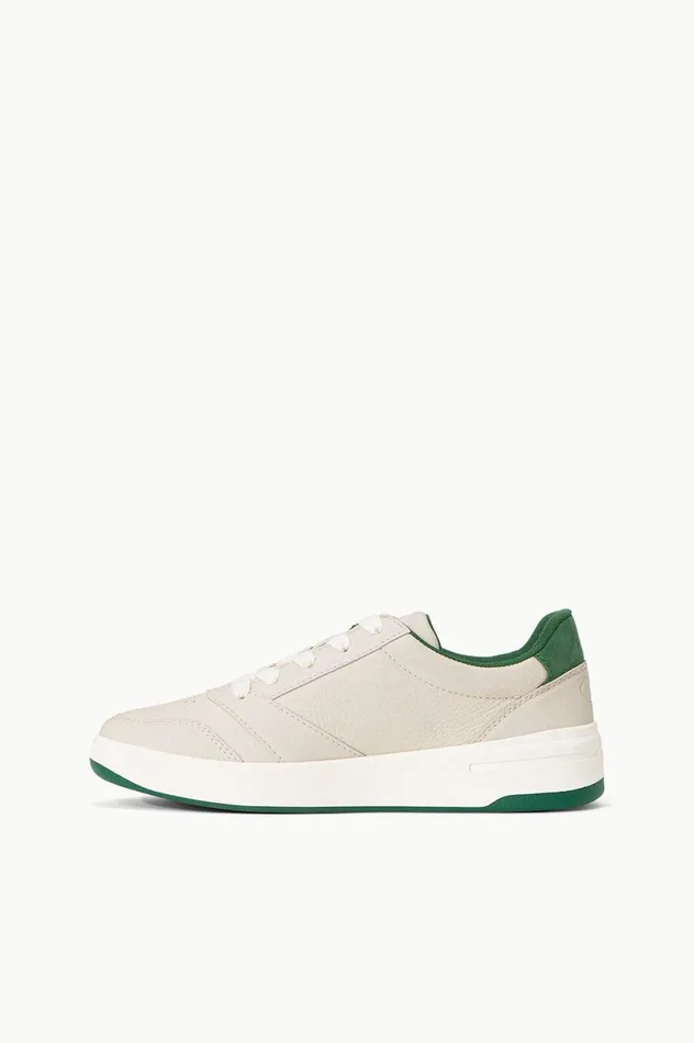 Women Sneakers STAUD KEDS X STAUD THE COURT SNEAKER CREAM GREEN Women Sneakers STAUD KEDS X STAUD THE COURT SNEAKER CREAM GREEN