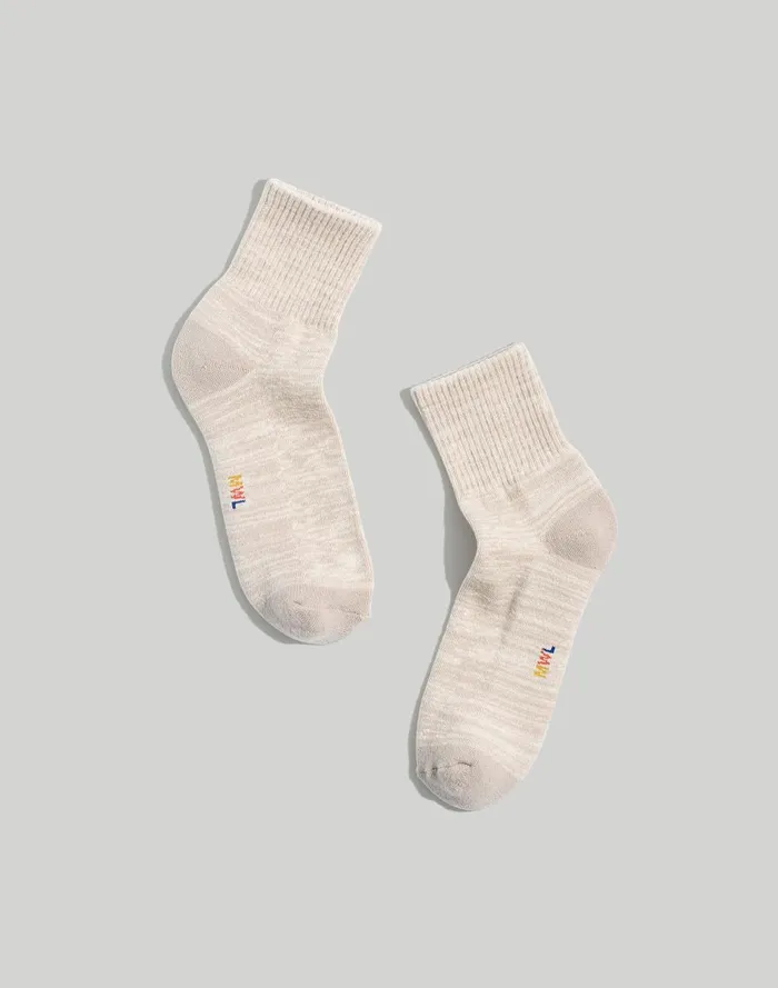 Women Socks Madewell MWL Cloudlift Ankle Sneaker Socks