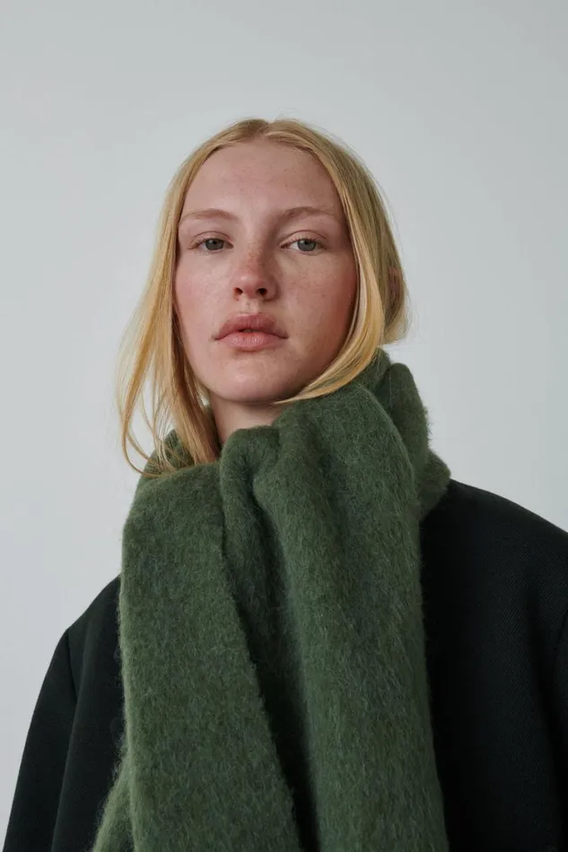 Women SOFT SCARF Khaki Soeur Scarves