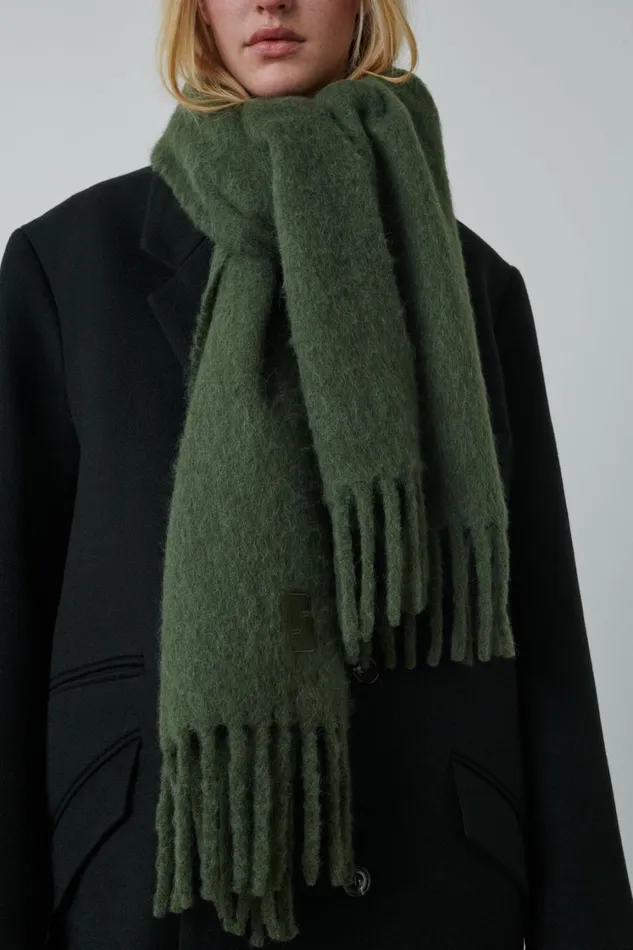 Women SOFT SCARF Khaki Soeur Scarves
