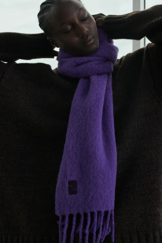 Women SOFT SCARF Purple Soeur Scarves