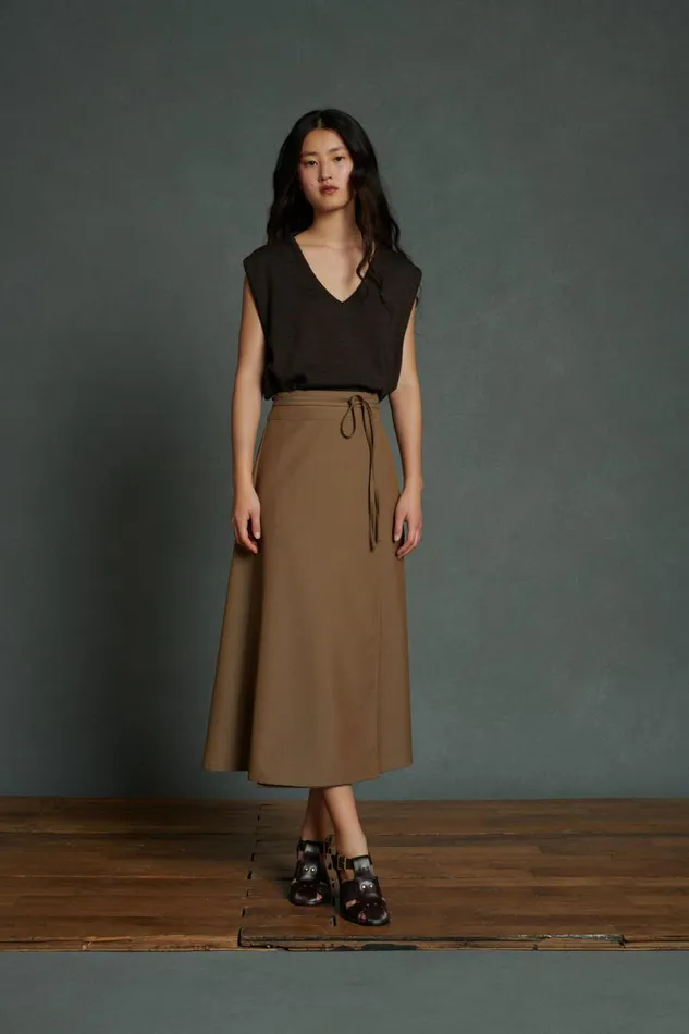 Women SONIA JUMPER Dark Brown Soeur Jumpers and Cardigans