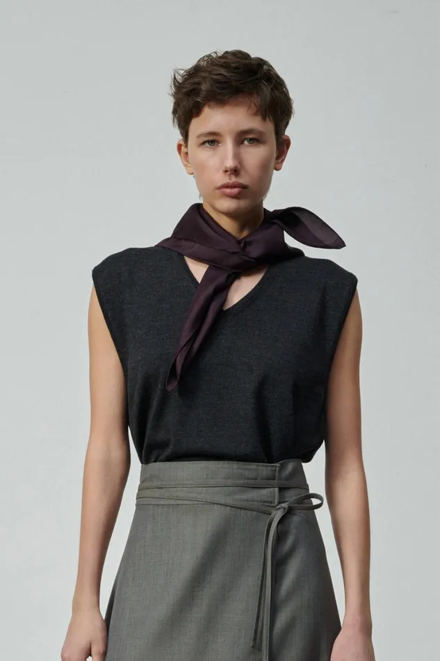 Women SONIA JUMPER Dark Grey Soeur Jumpers and Cardigans
