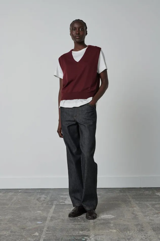 Women SONIA PULLOVER Plum Soeur Jumpers and Cardigans