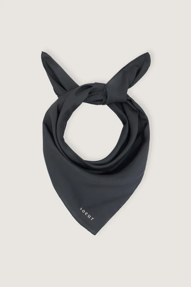 Women SQUARE SCARF Slate Soeur Scarves