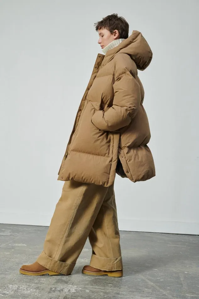 Women STORM COAT Beige Soeur Jackets and Coats
