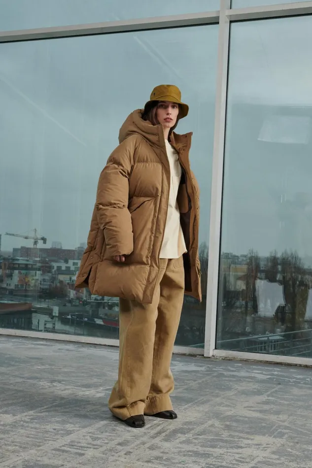 Women STORM COAT Beige Soeur Jackets and Coats
