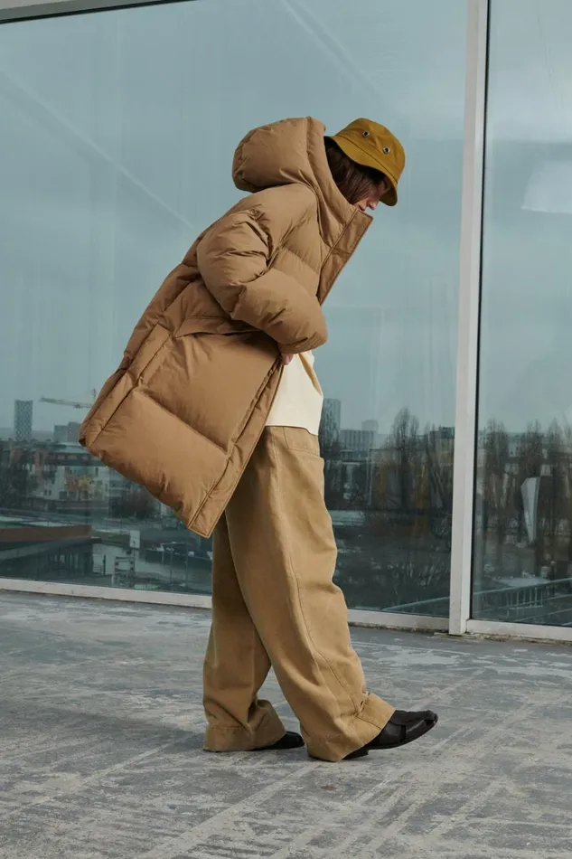 Women STORM COAT Beige Soeur Jackets and Coats