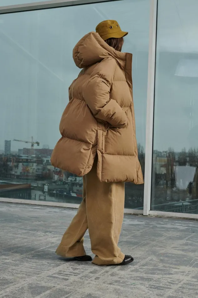 Women STORM COAT Beige Soeur Jackets and Coats