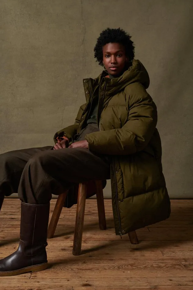 Women STORM COAT Khaki Soeur Jackets and Coats
