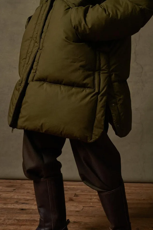 Women STORM COAT Khaki Soeur Jackets and Coats