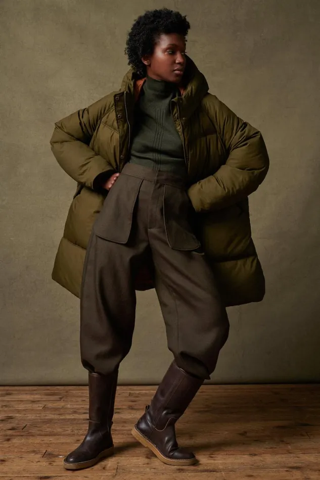 Women STORM COAT Khaki Soeur Jackets and Coats
