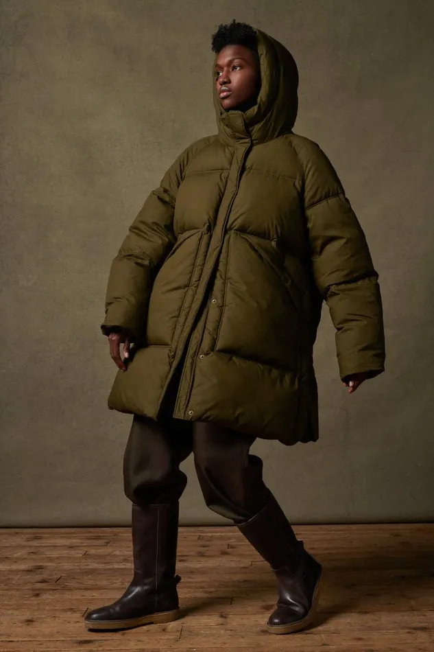 Women STORM COAT Khaki Soeur Jackets and Coats