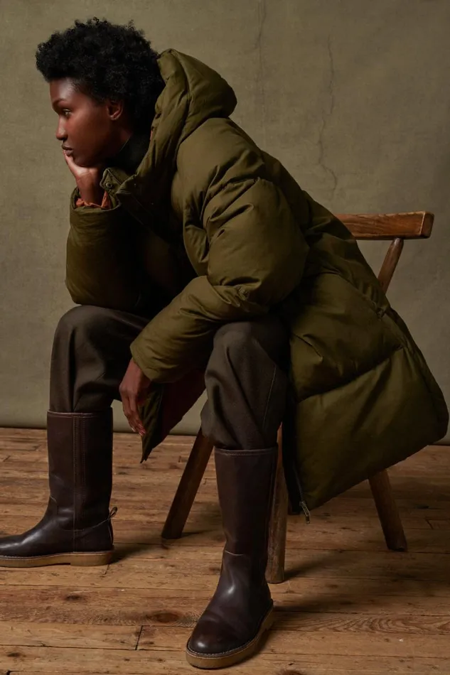 Women STORM COAT Khaki Soeur Jackets and Coats