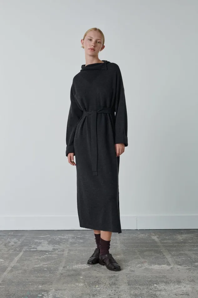 Women SUBWAY DRESS Dark Grey Soeur Dresses