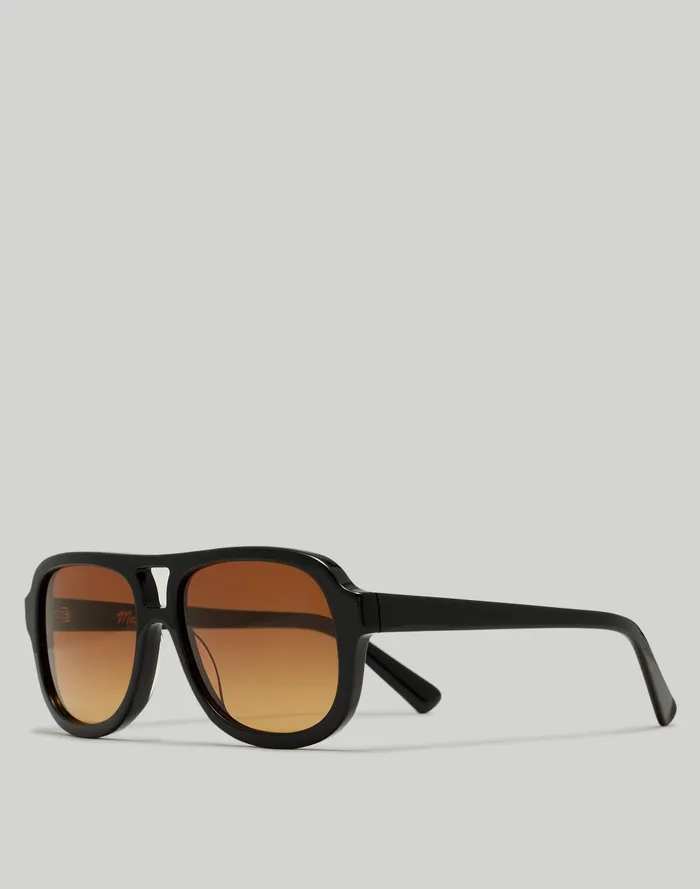 Women Sunglasses Madewell Logaan Aviator Sunglasses