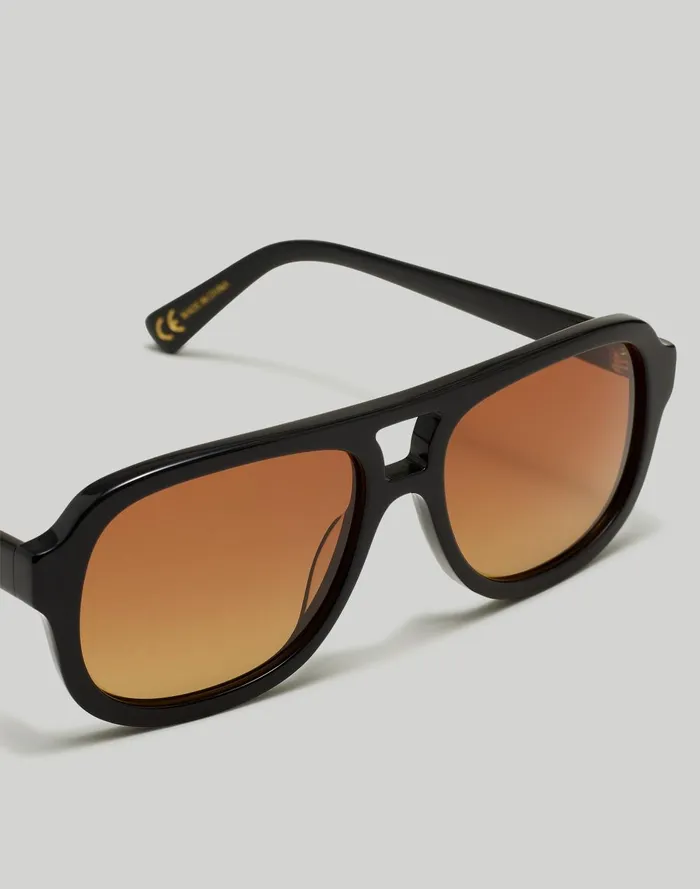 Women Sunglasses Madewell Logaan Aviator Sunglasses
