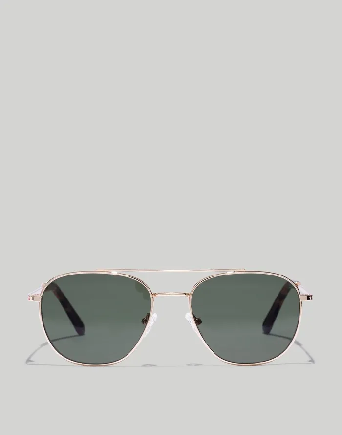 Women Sunglasses Madewell Suffolk Aviator Sunglasses