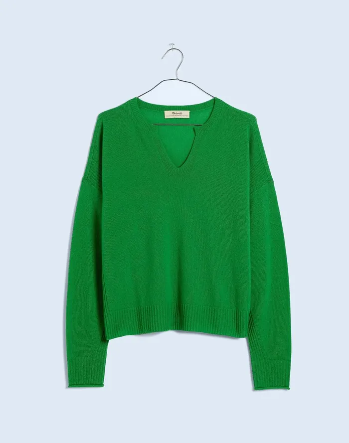 Women Sweaters Madewell Cashmere VNeck Sweater