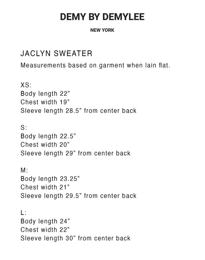 Women Sweaters Madewell DEMY BY DEMYLEE Jaclyn Sweater