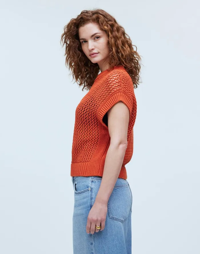 Women Sweaters Madewell OpenStitch Sweater Tee