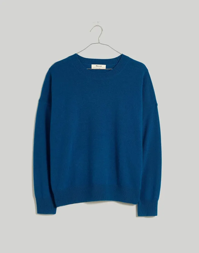 Women Sweaters Madewell Responsible Cashmere Oversized Crewneck Sweater