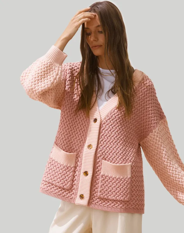 Women Sweaters Madewell SANCIA The Frida Knit Cardigan