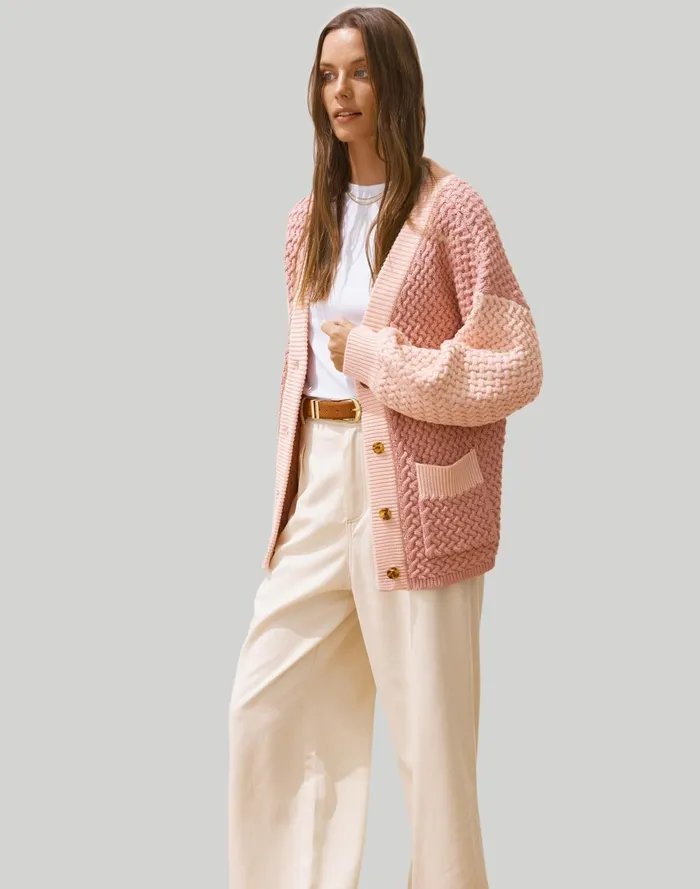 Women Sweaters Madewell SANCIA The Frida Knit Cardigan