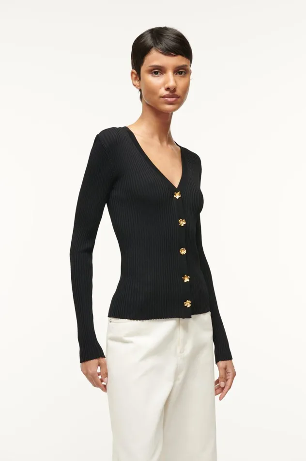 Women Sweaters STAUD STAUD CARGO SWEATER ALL BLACK Women Sweaters STAUD STAUD CARGO SWEATER ALL BLACK